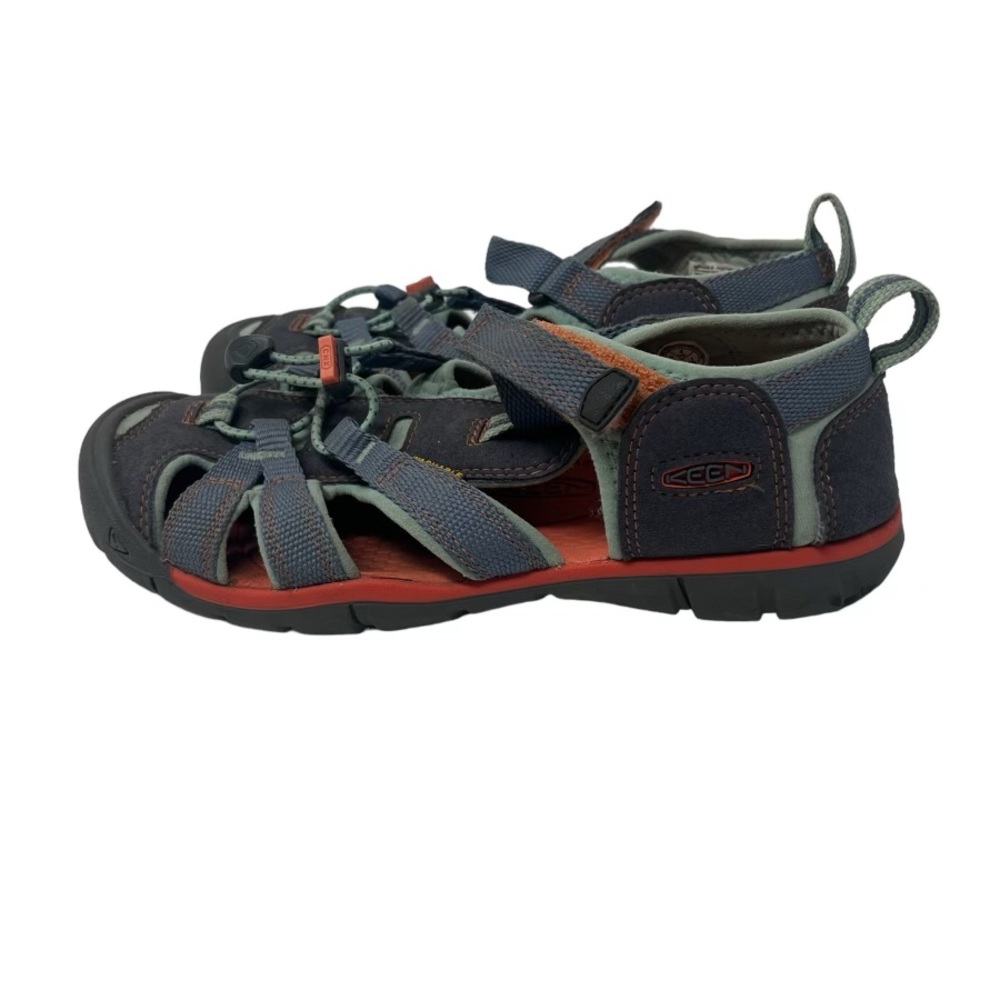 Keen Newport H2 Sandals Big Kids Youth Size 4 Blue GUC